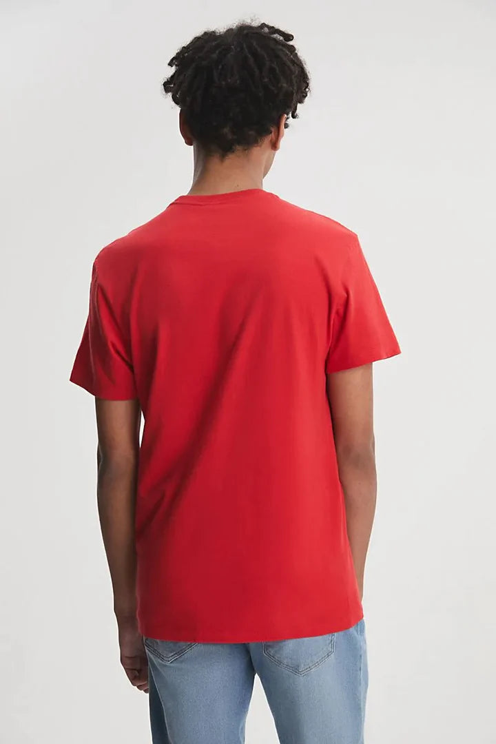 Remera Levis Hombre Graphic Set In Neck Fiery Red