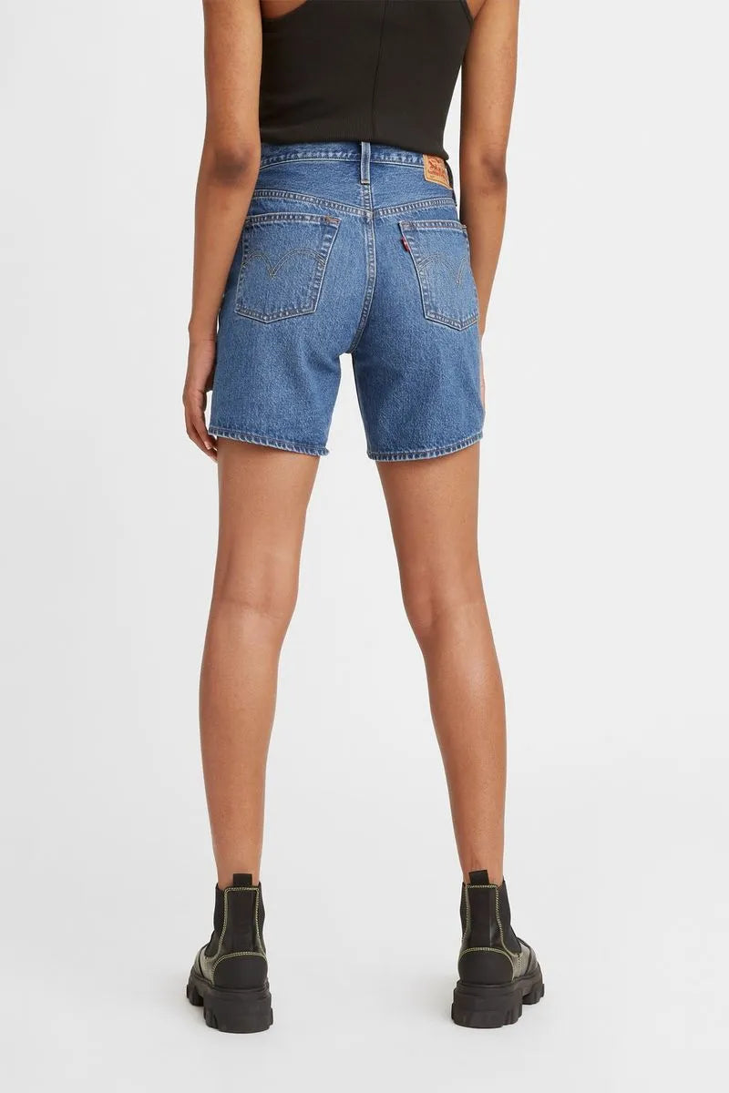 Short Levis Mujer Mid Thigh