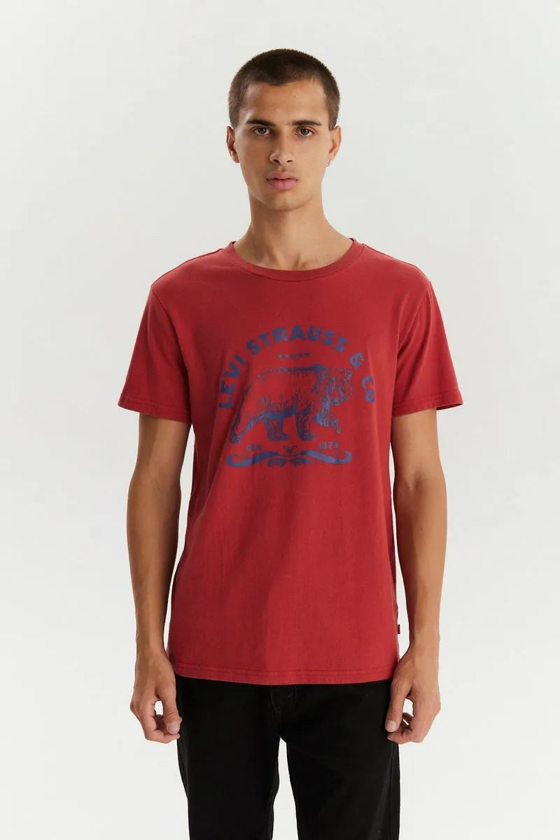 Remera Hombre Levis Graphic Set In Neck (Big Bear) Ket