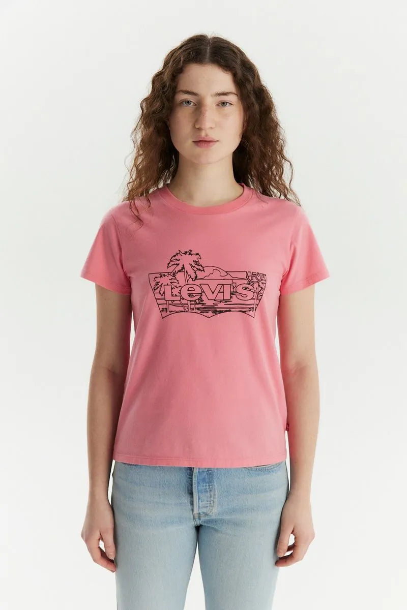 Remera Levis The Perfect Tee Wild Rose