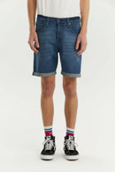 Bermuda Levis 511 Slim Cot Off Azul