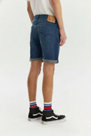 Bermuda Levis 511 Slim Cot Off Azul