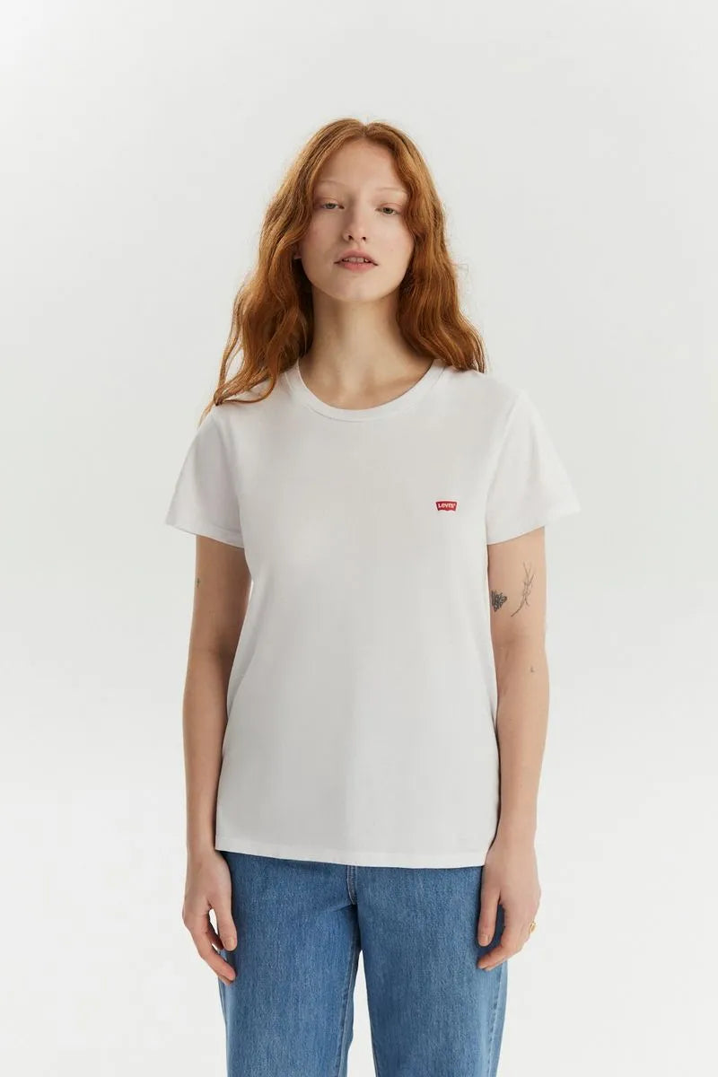 Remera Levis Perfect Tee White