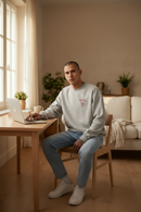Buzo Levis Relaxed Graphic Gris