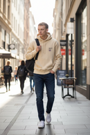 Buzo Levis Authentic Hoodie Beige