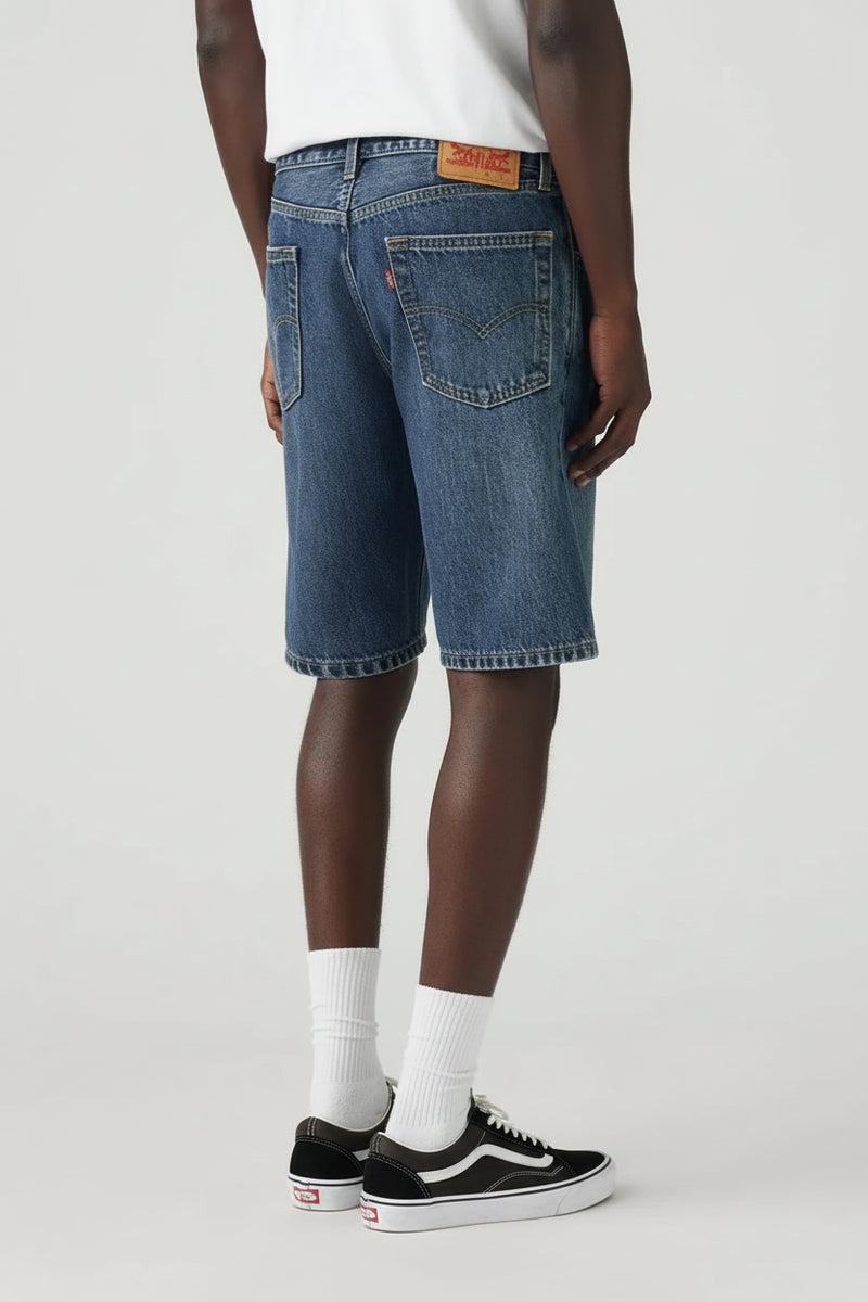 Bermuda Levis Relaxed Azul