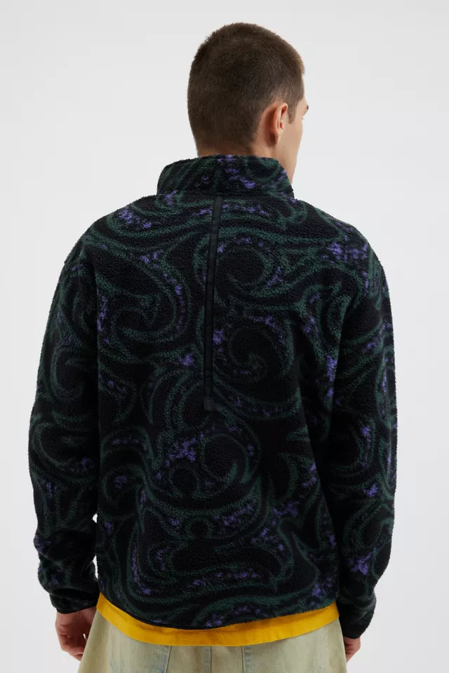 Buzo Quiksilver Hombre Canguro Mercury Sherpa
