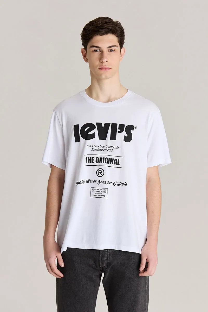 Remera Levis H SS Relaxed Fit (Poster Logo )
