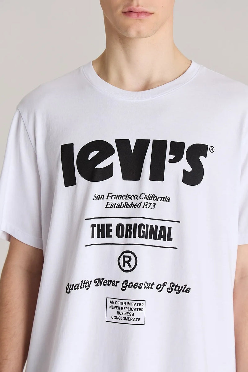 Remera Levis H SS Relaxed Fit (Poster Logo )