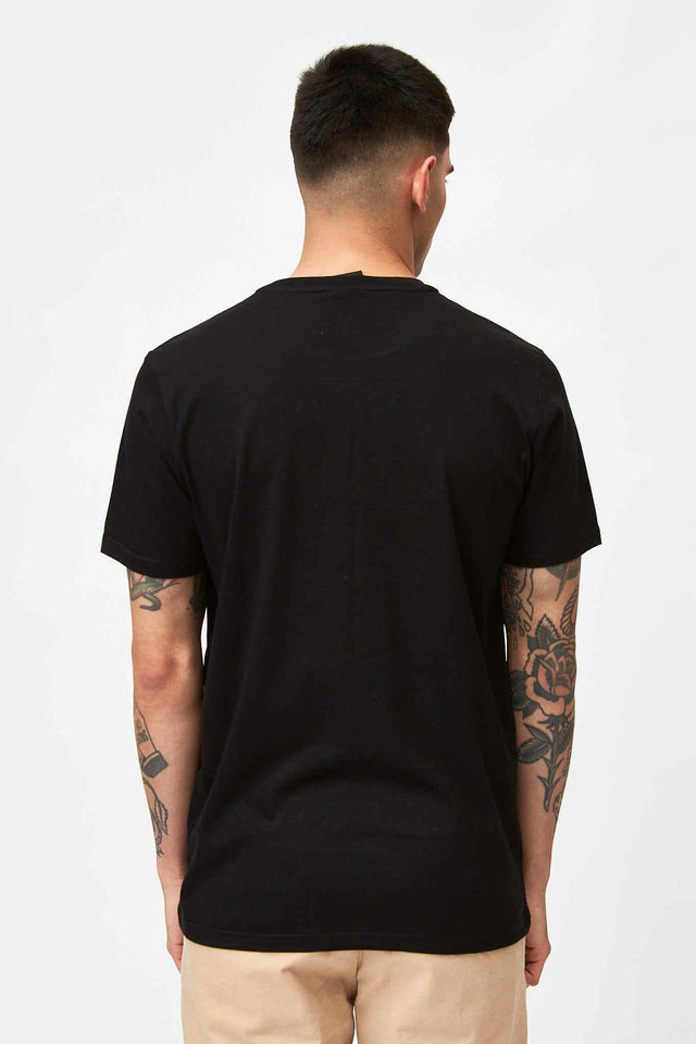 Remera Rvca Mid Tee Negro