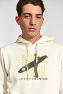 Buzo Rvca H Peace Club Hoo Crema