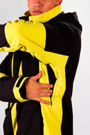 Campera de Nieve Ocn Snow Importado Negro/Amarillo