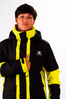 Campera de Nieve Ocn Snow Importado Negro/Amarillo
