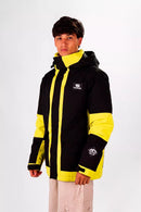Campera de Nieve Ocn Snow Importado Negro/Amarillo