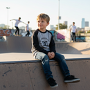 Buzo Dc Kids Star Pilor Negro Gris