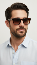 Anteojos De Sol Ocn Unisex Marron