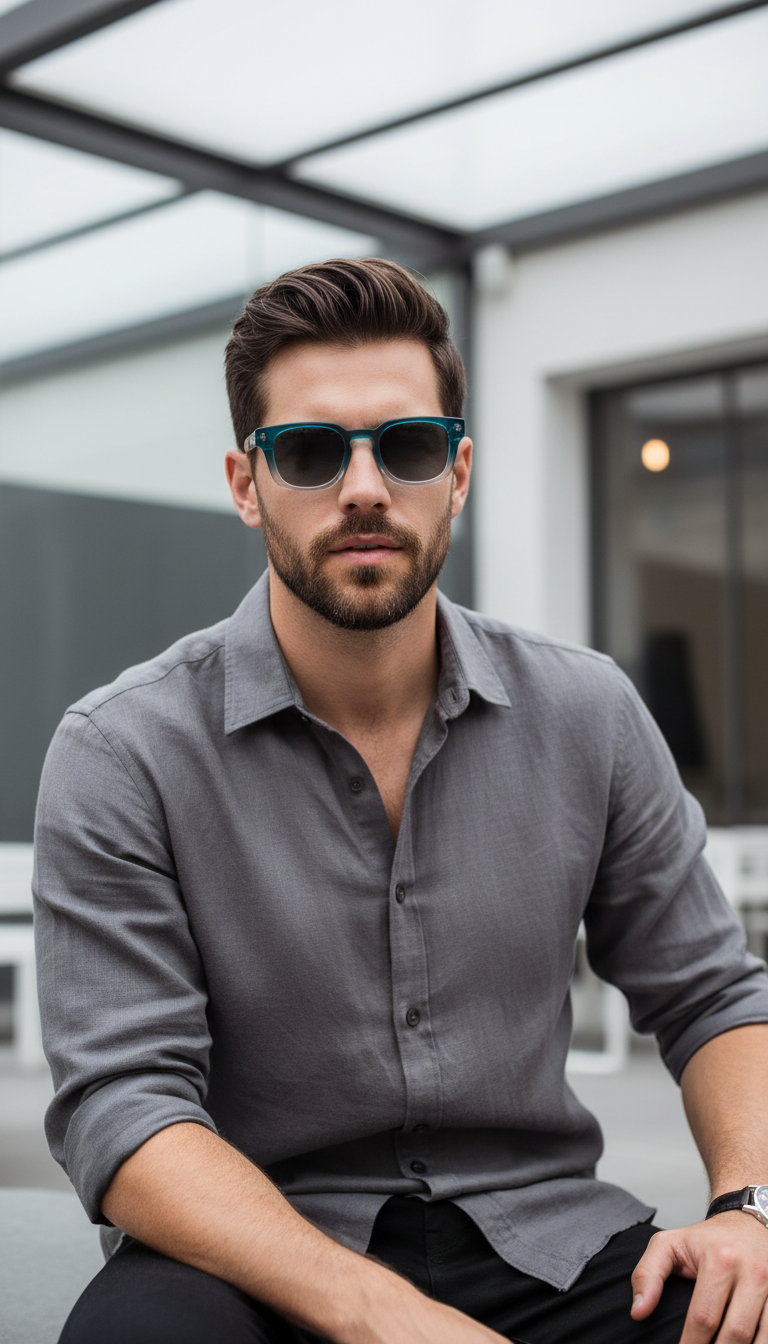 Anteojos De Sol Ocn Unisex Negro