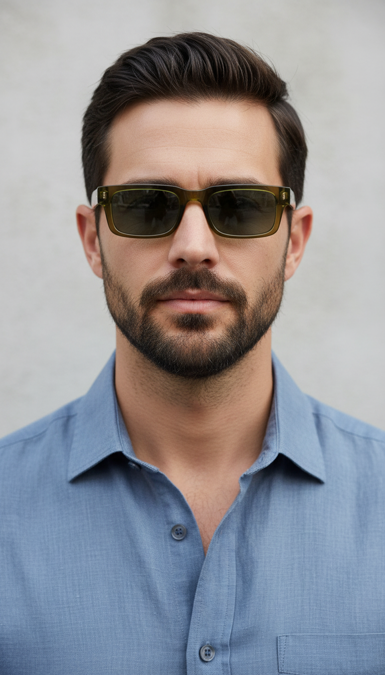 Anteojos De Sol Ocn Unisex Negro Claro