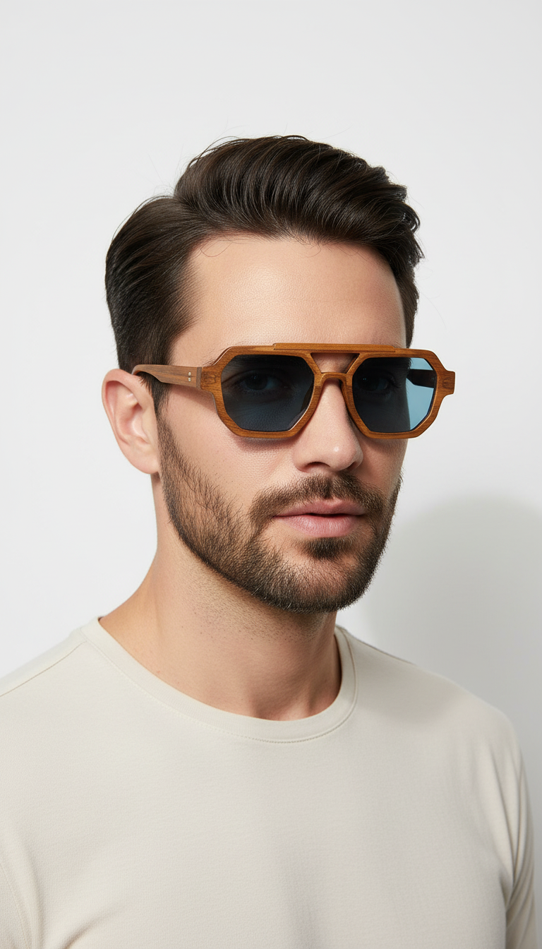 Anteojos De Sol Ocn Unisex Azul