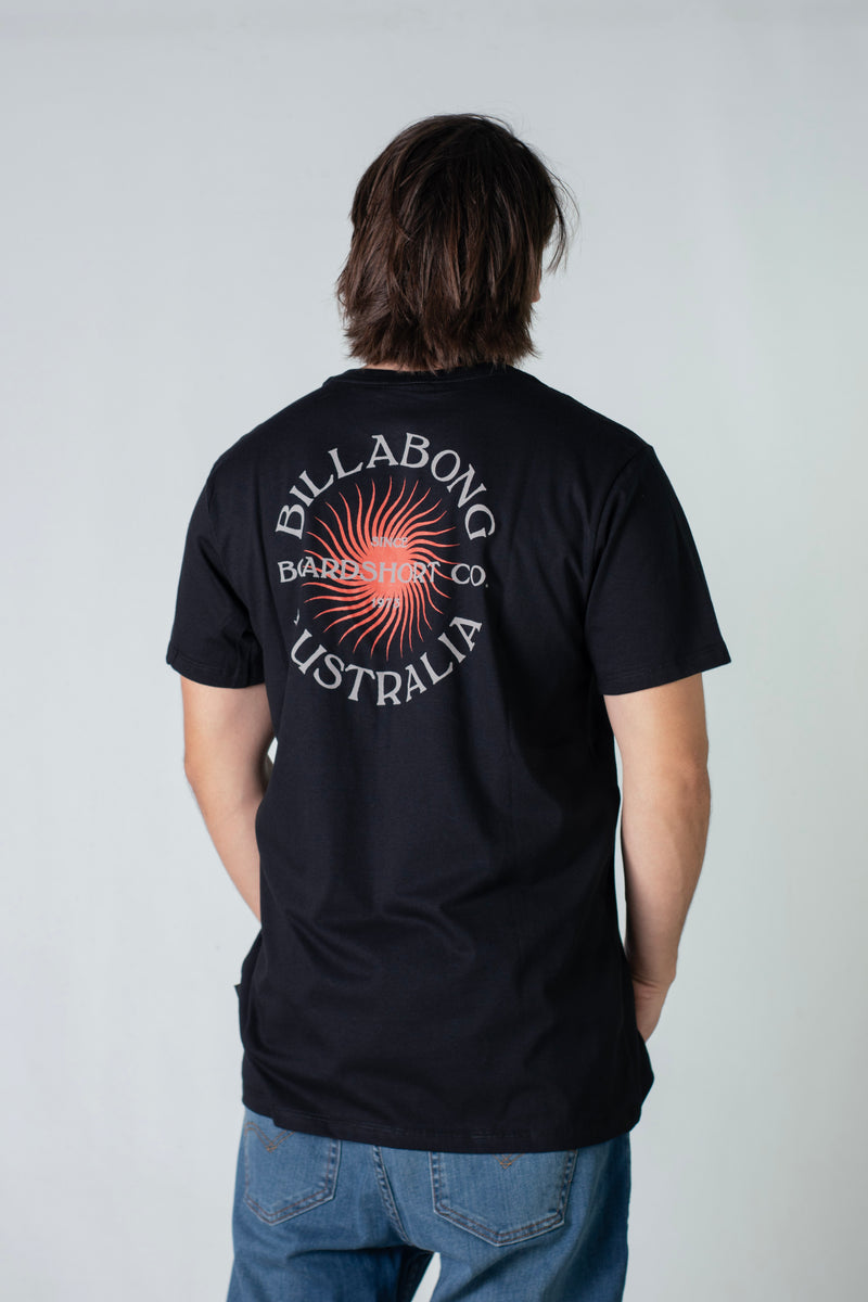 Remera Billabong  Connect Negro