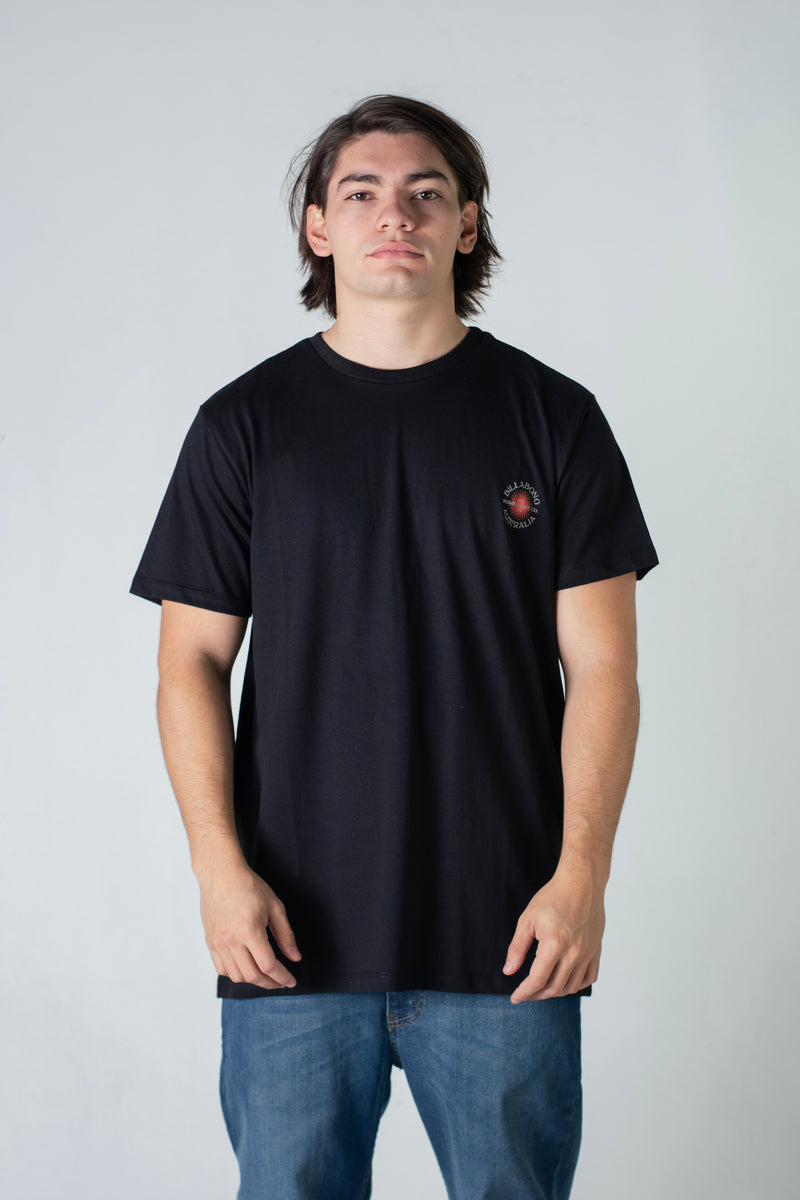 Remera Billabong  Connect Negro