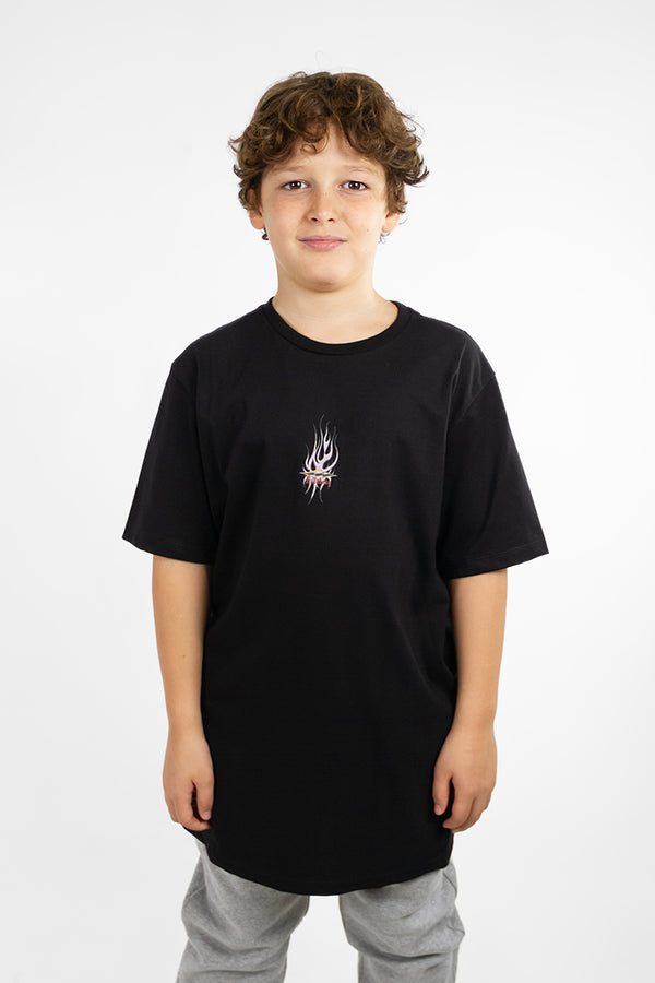 Remera Billabong Dagger Tee Boys Kids Negro