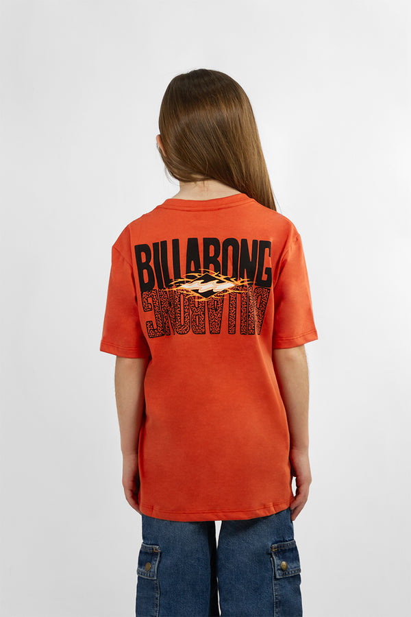 Remera Billabong Kids Ss Te Boys Coral (3)