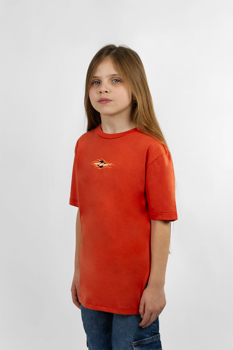 Remera Billabong Kids Ss Te Boys Coral (3)