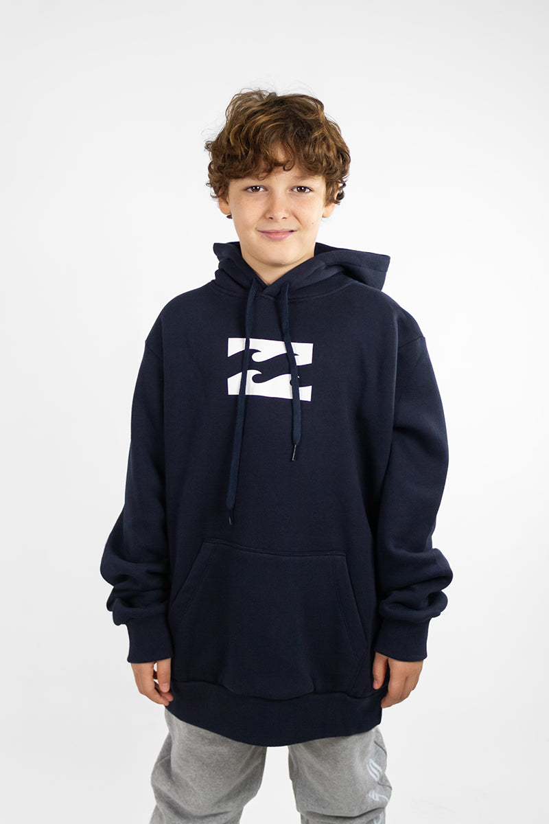 Buzo Billabong Kids Ripple Wave Hood Boys Azul