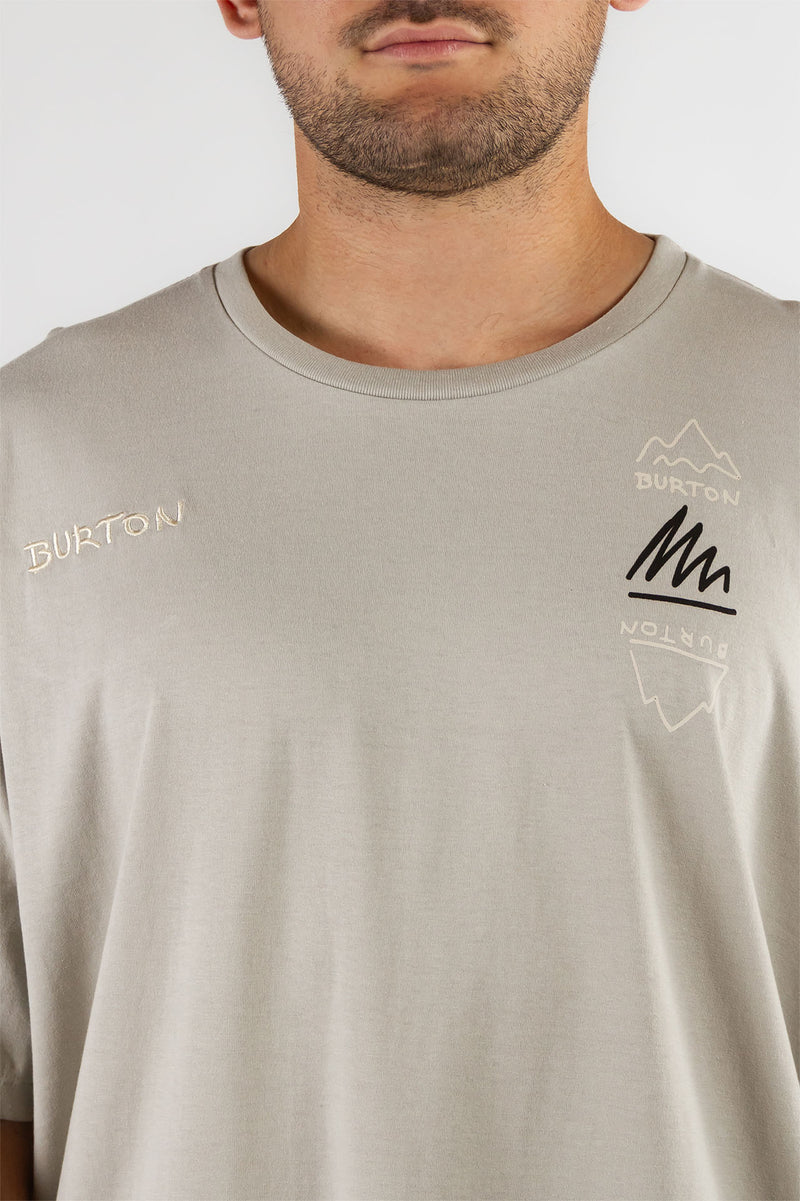 Remera Burton H Mistbow Grey