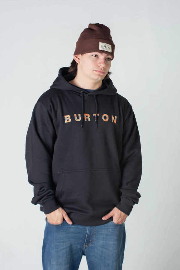 Buzo Burton Hombre Pullover Hoodie Horizon Black