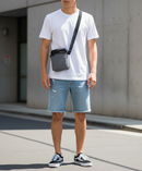 Bandolera Rip Curl SB Pouch Gris