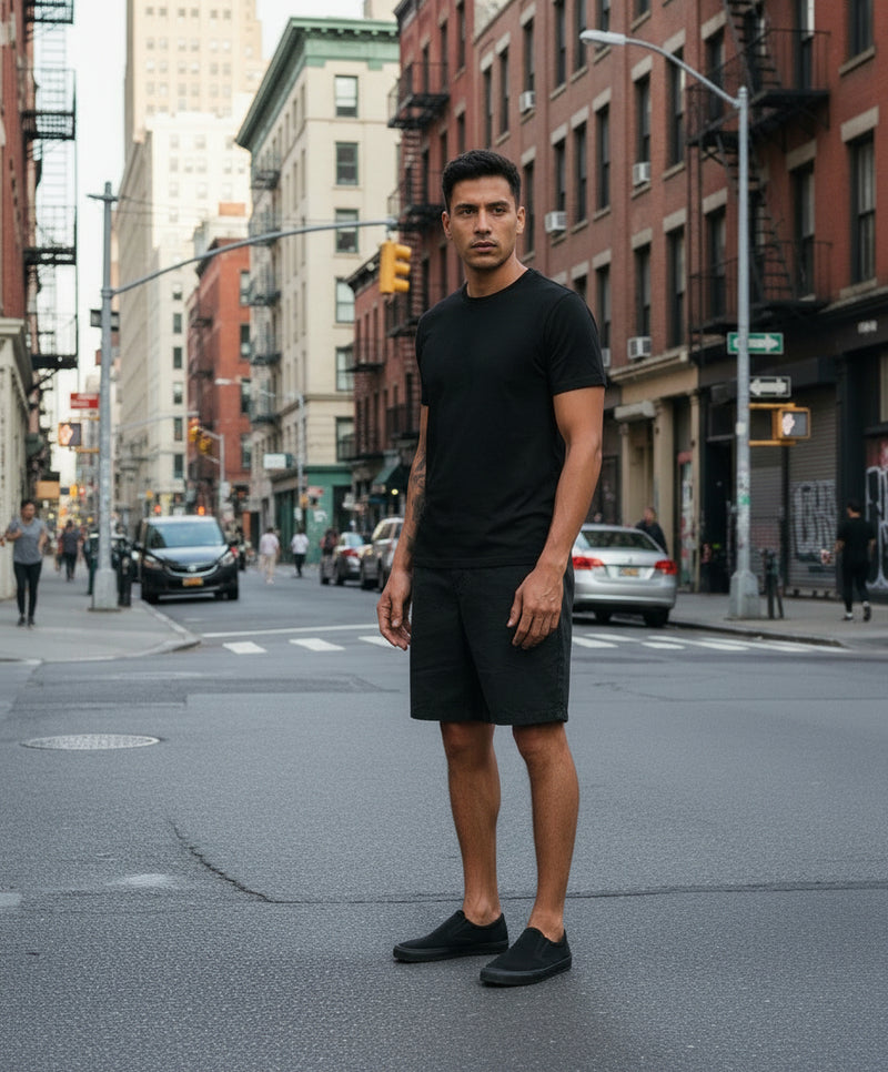 Bermuda Volcom Chino Beach Negro