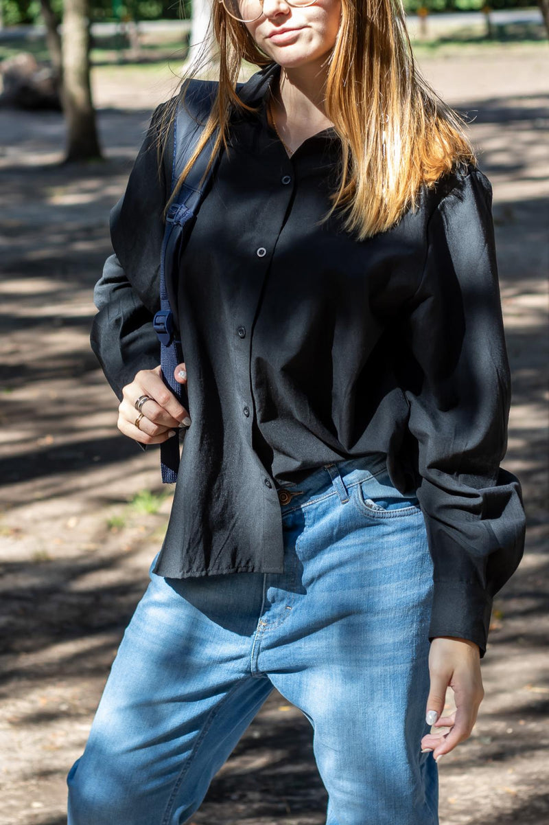 Camisa Ocn Mujer Rina Negro V9