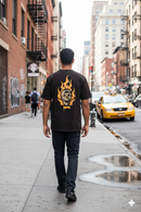 Remera Creature Meat Over Negro