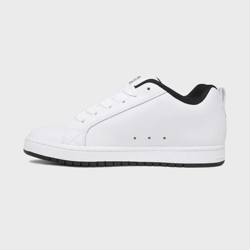 Zapatillas Dc Kids Court Graffik Ss Black White