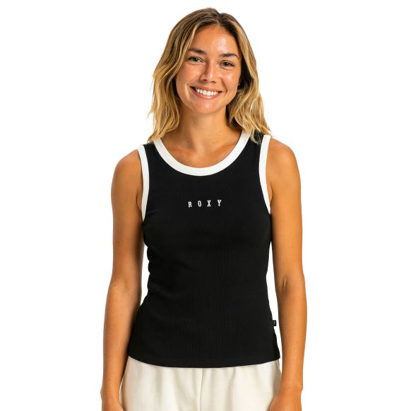 Musculosa Roxy FY FRT Negro