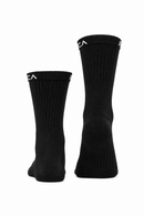 Medias Rvca Mid Crew Black
