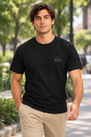 Remera Quiksilver Ev Mini Logo Negro