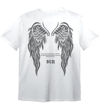 Remera Ocn Goth Print Blanco Q5