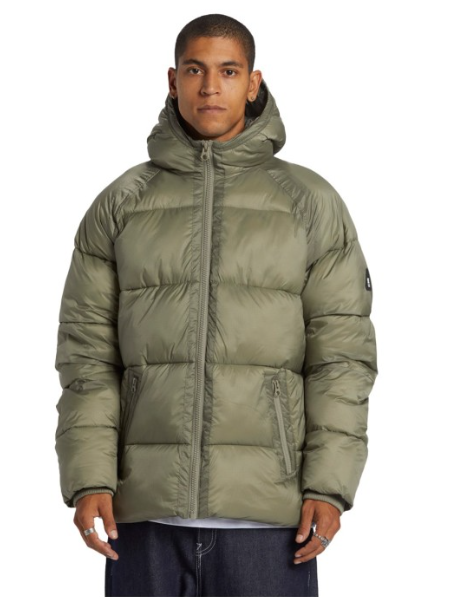 Campera Dc Hombre Cantera Puffer (Verde)