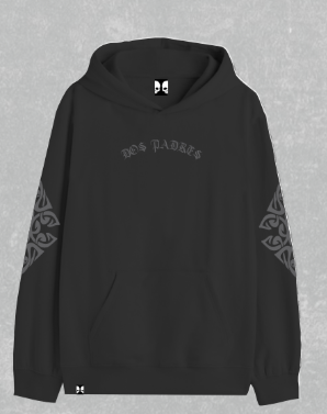 Buzo Dos Padres M Oversize Negro 3H
