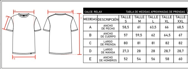 Remera Kingpin H Relax Logo 6846B