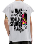 Musculosa King Of Art Mullet Blanco 702B2