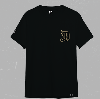 Remera Dos Padres H Ultra Negro 7012C