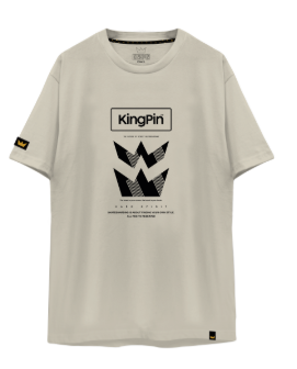 Remera Kingpin H Regular Humus 6826D