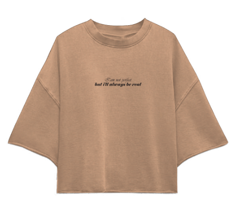Remera Ocn M Boxy Tee Bronceado 778U0