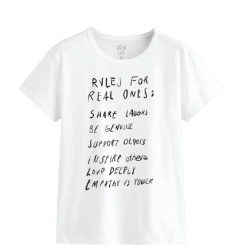 Remera Ocn M Cassie Blanca 702N0 REGULAR