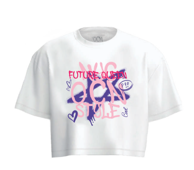 Remera Ocn Kids Maggie Blanco 7027J