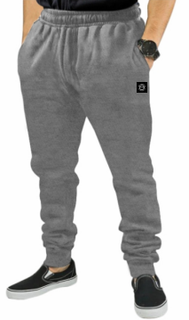 Jogging Ocn H Ligh Fist Esp Plus Size / Talle Especial Gris 7F3